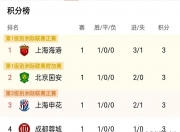 江南体育网站-中超积分榜：云南挺进第六，河南因失误遭遇惨败，上海海港牢固前四位置的简单介绍