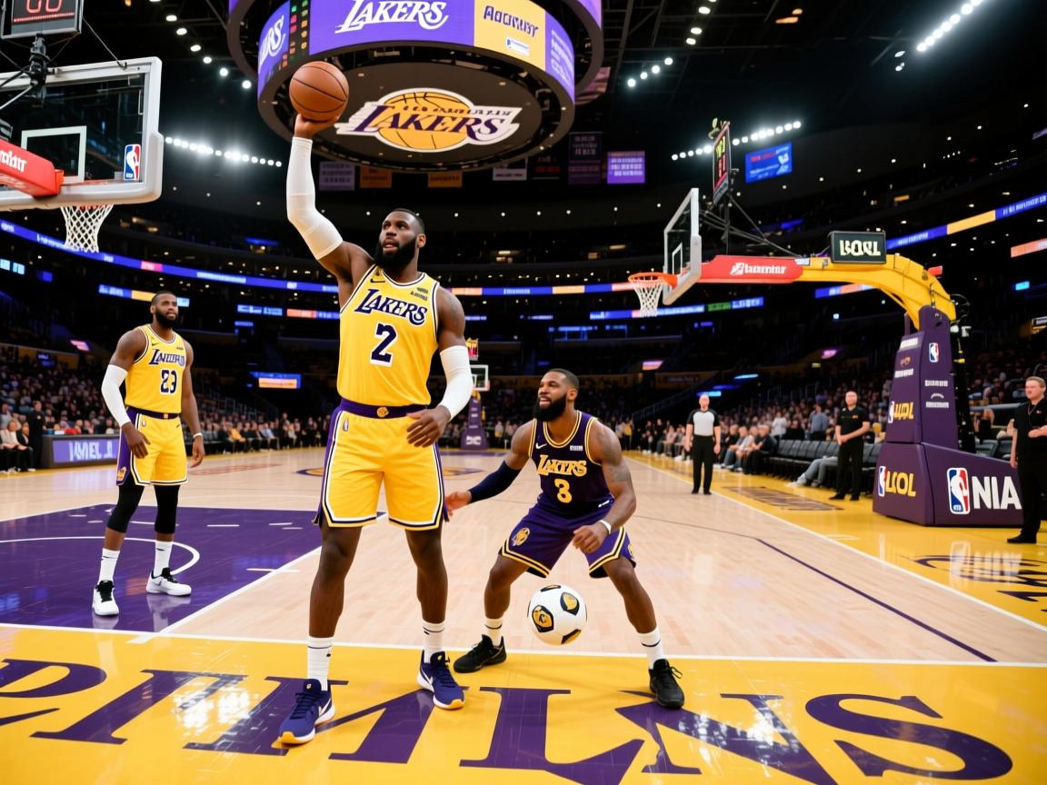 湖人队拼尽全力，努力争取季后赛资格